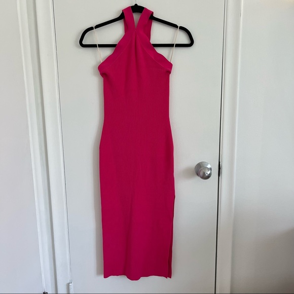 WILFRED (Aritzia) Cayenne Halter Dress - Picture 2 of 5